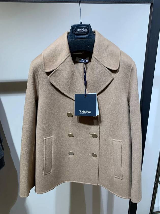 25SS 막스마라 MARGOT 마르고트 더블 브레스티드 울 재킷 033 카멜