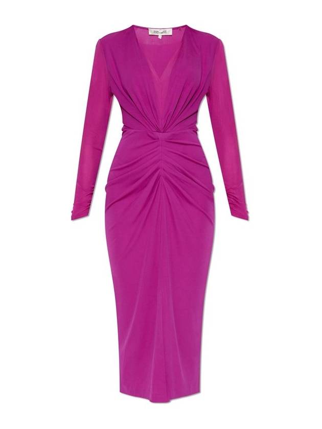 다이앤 폰 푸르스텐버그 하데스 미디 드레스