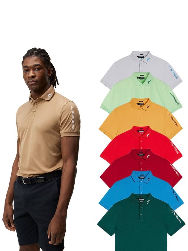 제이린드버그 남성 투어 테크 레귤러핏 폴로 GMJT07642