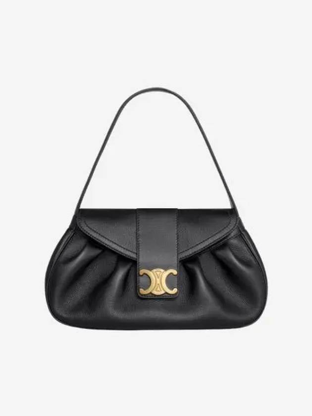 셀린느 미디움 폴리 백 서플 카프스킨 블랙 Celine Medium Polly Bag in Supple Calfskin Black