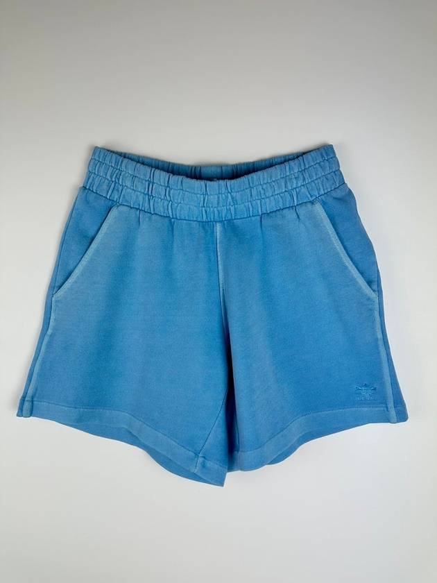 아디다스 스웨트 쇼츠 IT4285 타이다이 블루 WOMENS