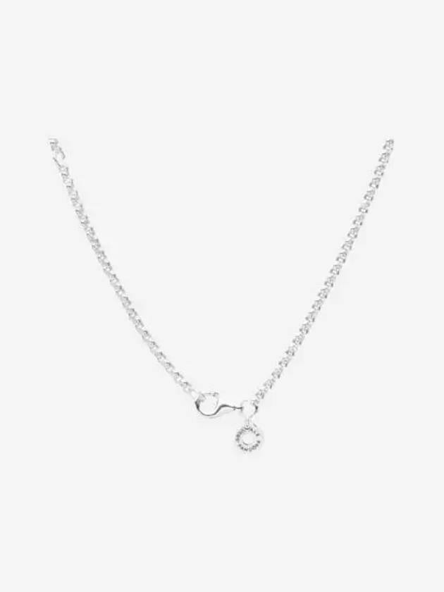 W 판도라 롤로 체인 네클리스 스털링 실버 W Pandora Rolo Chain Necklace Sterling Silver