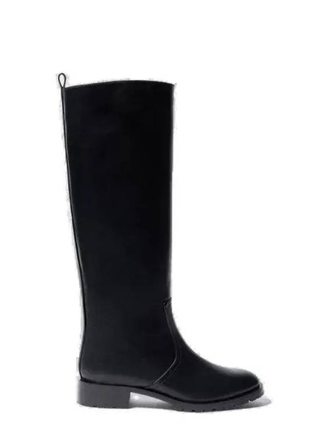 Scarosso Sofia 슬립온 니하이 부츠 SOFIABOOT_BLACALF