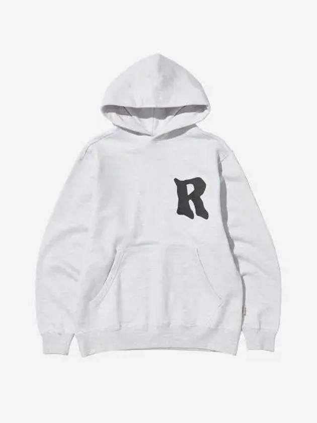 트루릴리젼 알 포인트 후디 멜란지 그레이 True Religion R. Point Hoodie Melange Grey