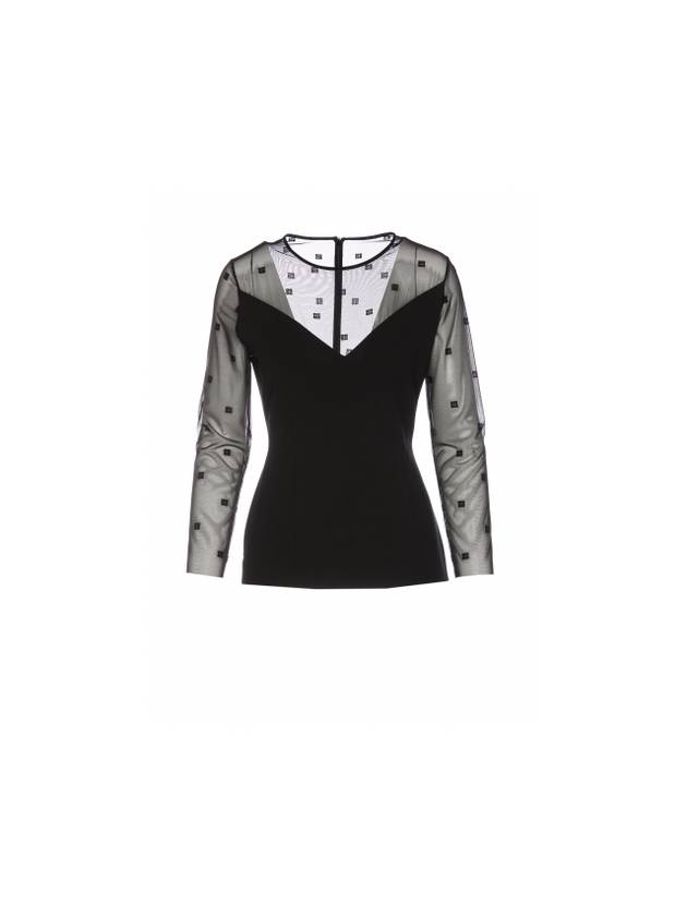 지방시 4G 탑 WITH 튈 BW614530XQ 001 B0010376356