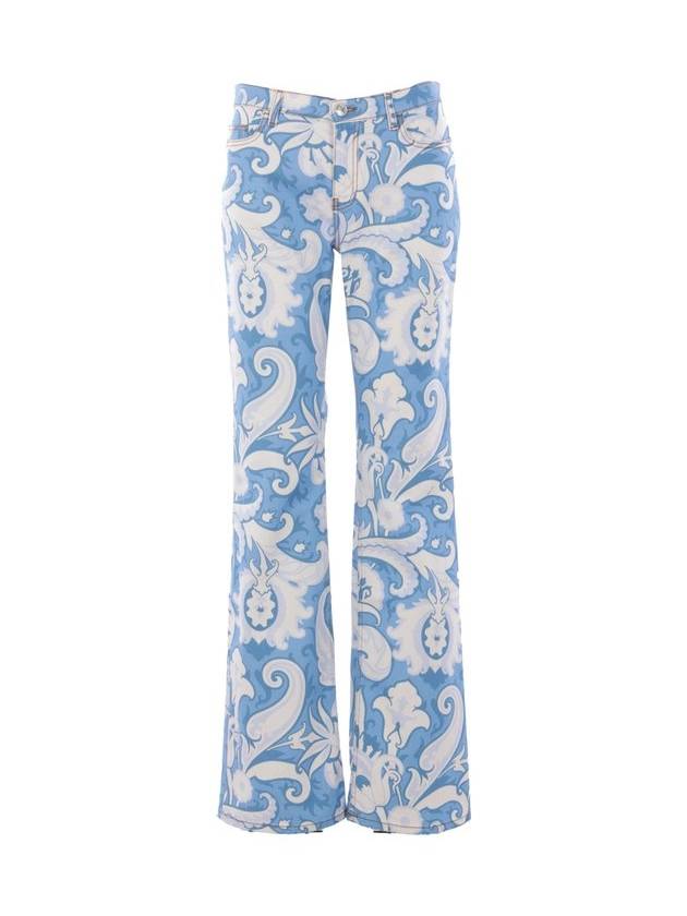 Etro 로고 패치 스트레이트 진