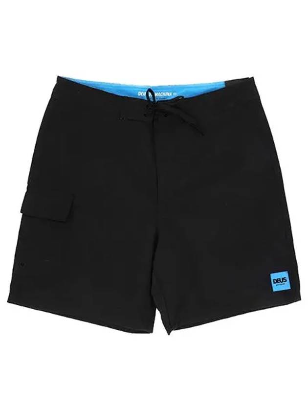데우스엑스마키나 바지 DMP242236A BLK POCKET BOARDSHORT 포켓 보드쇼츠 남성반바지 남자반바지