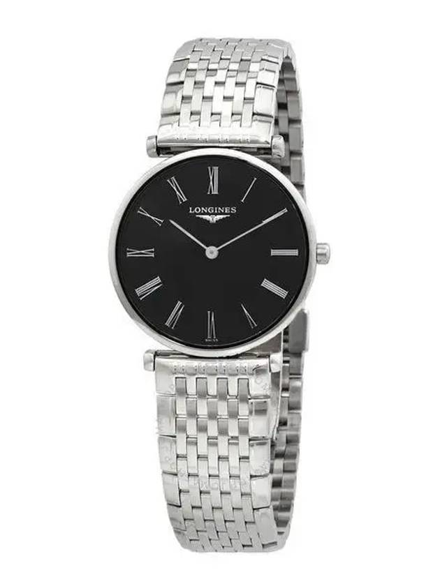 4203143 Longines La Grande Classique Quartz Black Dial Ladies Watch
