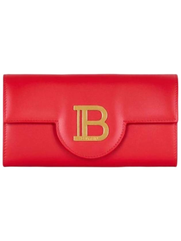 발망 B 버즈 레더 장지갑 레드
