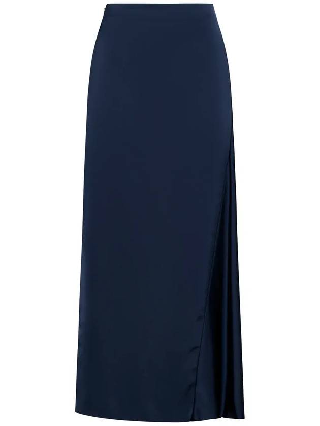 Weekend Max Mara 아이아 새틴 슬라이드 슬릿 스커트 2425106041600_AIA006