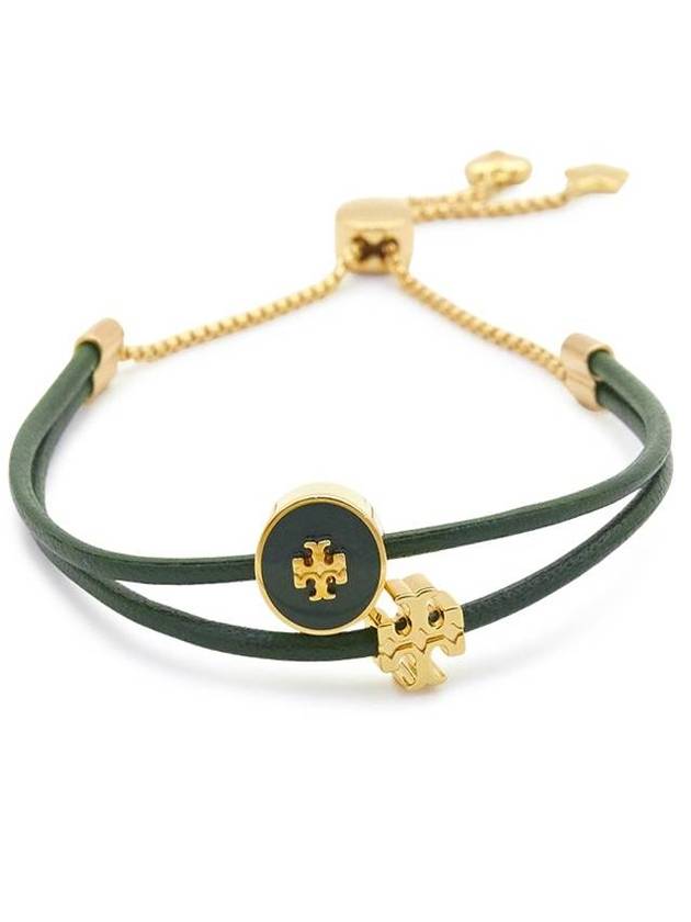 토리버치 키라 애나멜 팔찌 그린