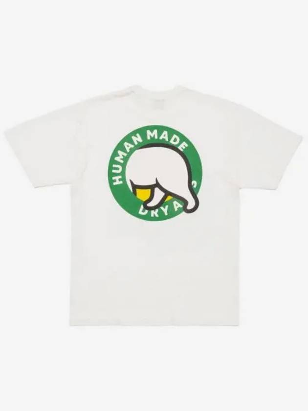 휴먼 메이드 그래픽 티셔츠 06 화이트 Human Made Graphic T Shirt 06 White