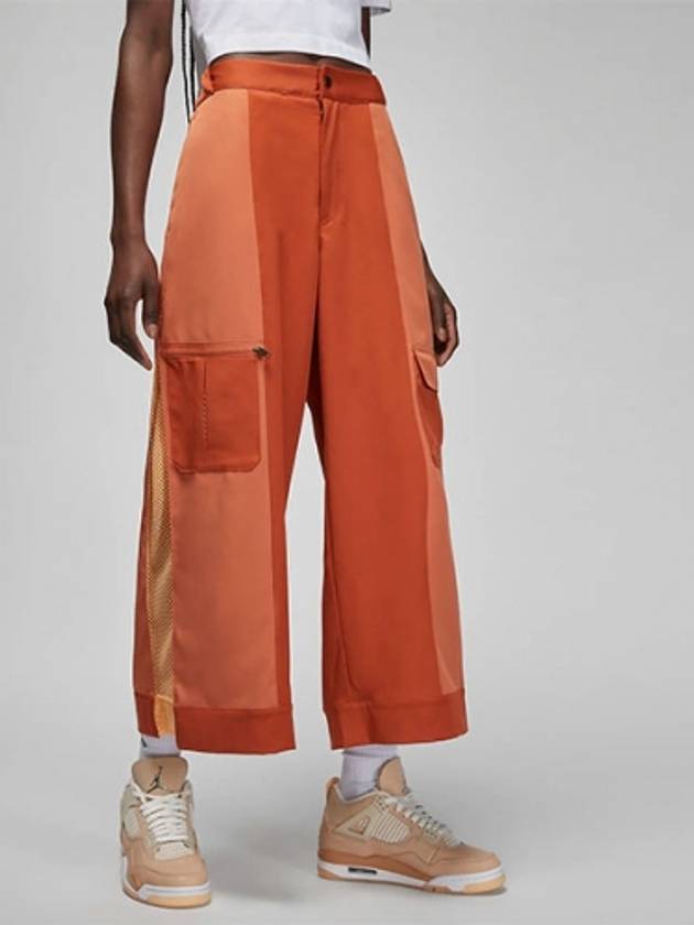 01 DO4509 825 나이키우먼스X조던 엔지니어드23유틸리티팬츠 퓨처오렌지