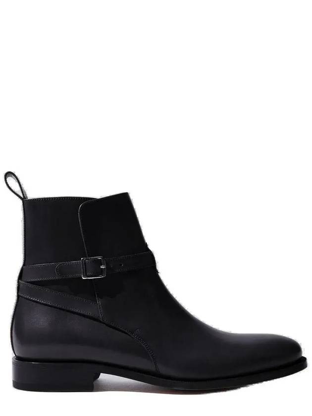 Scarosso Libero 버클 앵클 부츠 LIBEROJODH_BLACALF
