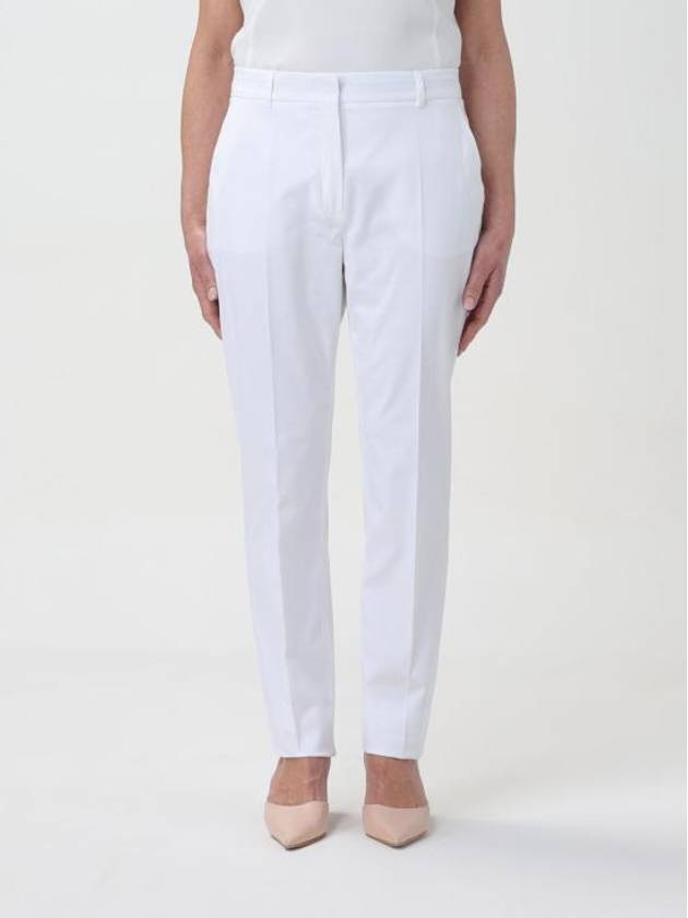 24SS 막스마라 스튜디오 스트레이트 팬츠 2416131062600 001 White