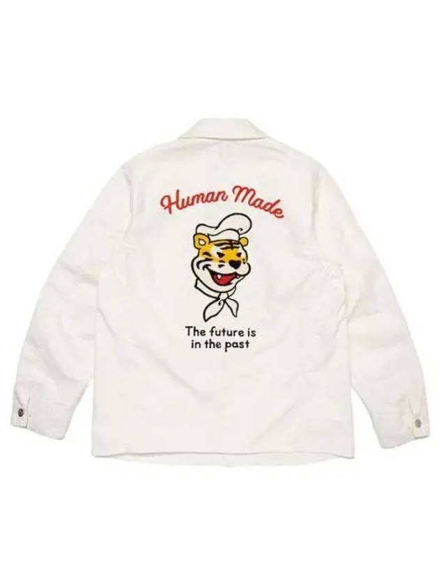 휴먼 메이드 팩토리 자켓 화이트 Human Made Factory Jacket White
