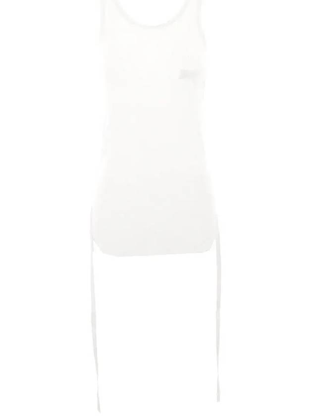 Ann Demeulemeester Mara 링클 크롭 탱크탑 B0011982FA434_002