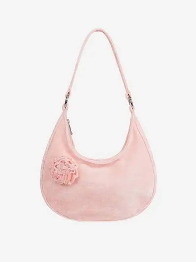 하이 에디트 백 벨벳 라이트 핑크 Hai Edith Bag Velvet Light Pink