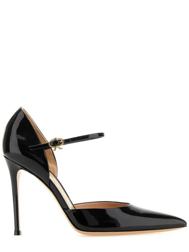 Gianvito Rossi 버클 스트랩 포인티드 토 펌프스 G4037815RICVER_BLACK