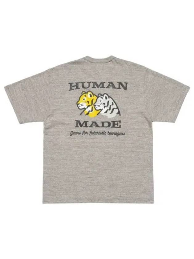 휴먼 메이드 포켓 티셔츠 그레이 Human Made Pocket T Shirt Gray