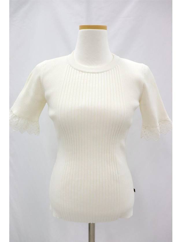 루이비통 모노그램 프릴 티셔츠 1AA9BC XS사이즈