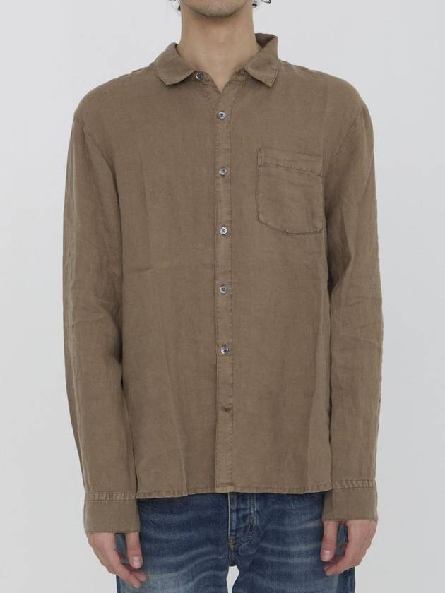 JAMES PERSE MKO3652CHSP 리넨 셔츠