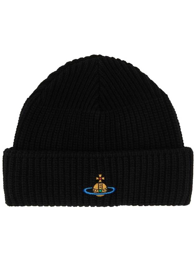 Vivienne Westwood Beanie Hat With Logo