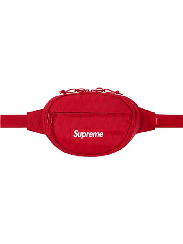 18FW 슈프림 웨이스트백 레드 Supreme Waist Bag Red