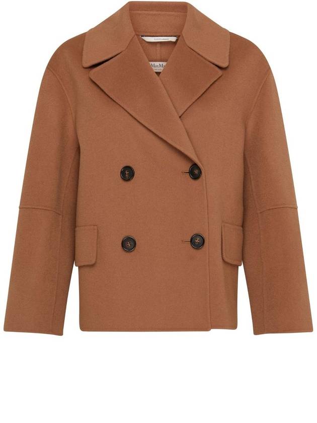 에스막스마라 여성 Giacca 쇼트 코트 caramello
