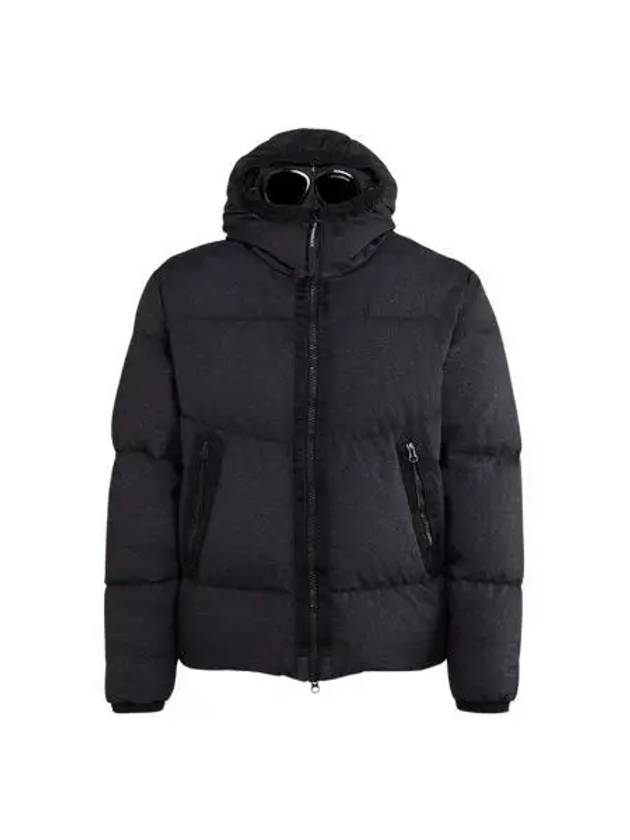 C.P. 컴퍼니 코 테드 고글 다운 자켓 블랙 23FW C.P. Company Co Ted Goggle Down Jacket Black 23FW