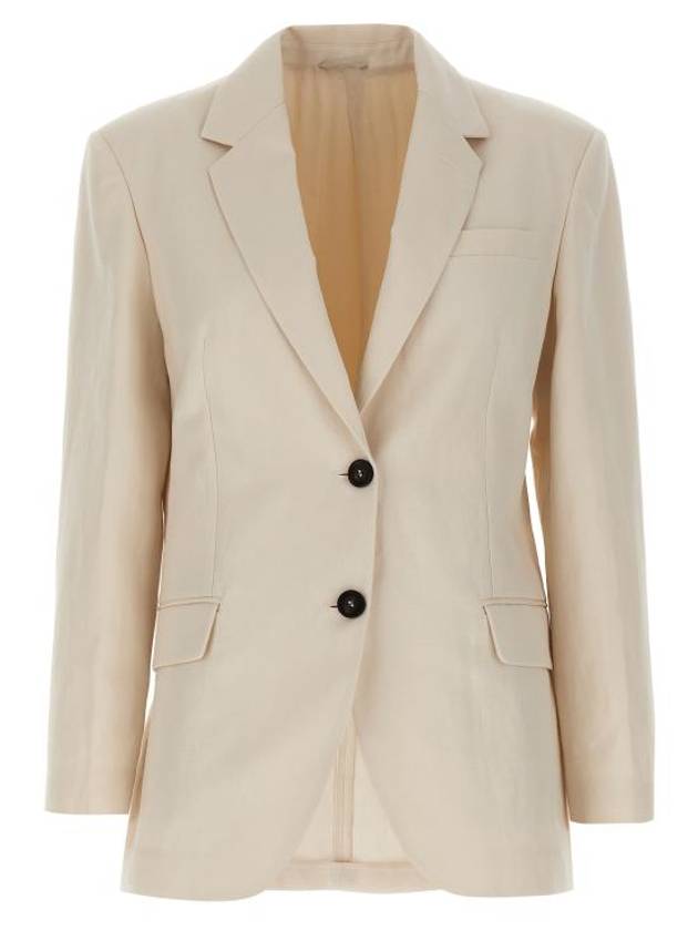 25SS 브루넬로 쿠치넬리 수트 자켓 MH5447020C9002 White