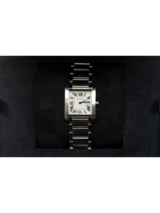 까르띠에 탱크 프랑세즈 콤비 미듐 W51012Q4