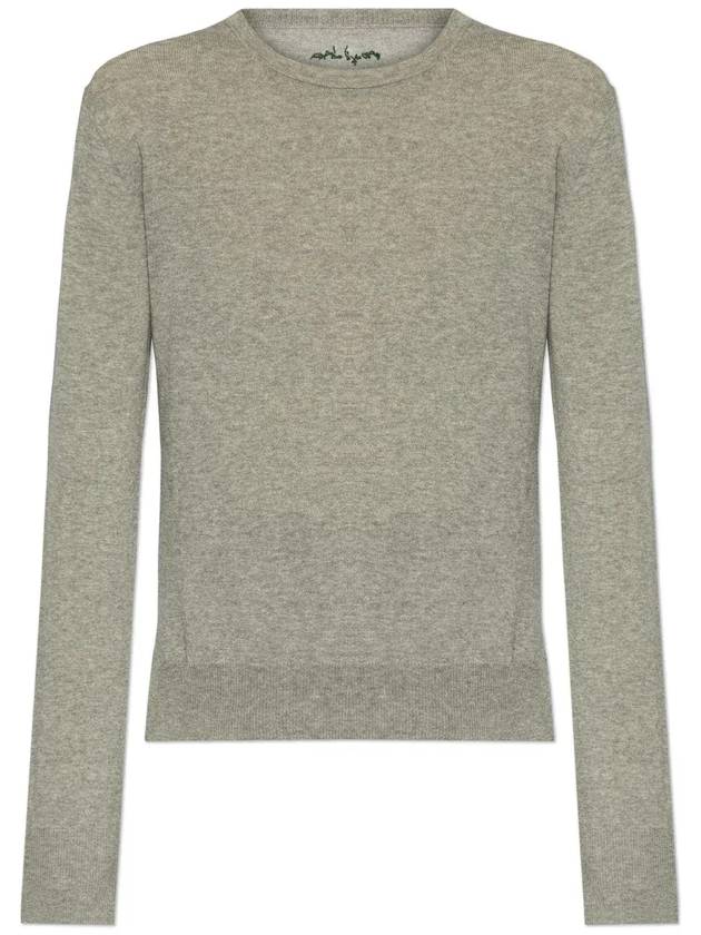 요지 야마모토 로고 자수 점퍼 FTK520140_2