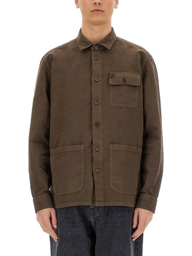 페이 클래식 셔츠 재킷