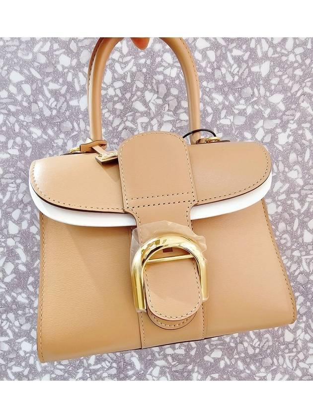 DELVAUX 델보 Brillant 브리앙 PM in Box Calf 텐더 베이지 토트백 AA0569AAM024FDO