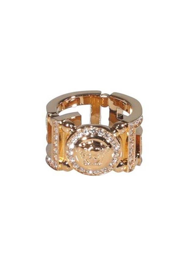 베르사체 메두사 그리카 반지 골드