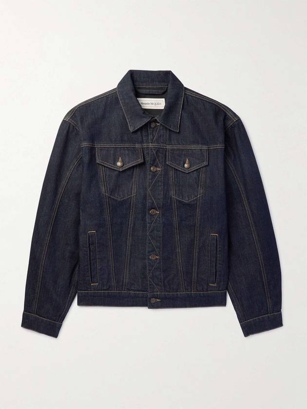 알렉산더 맥퀸 남성 데님 자켓
