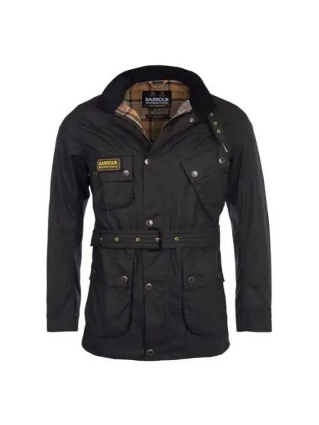 바버 슬림 인터네셔널 왁스 자켓 블랙 Barbour Slim International Wax Jacket Black