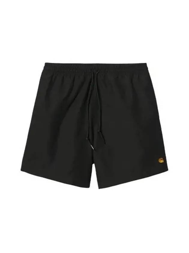 칼하트 WIP 체이스 스윔 트렁크 블랙 Carhartt WIP Chase Swim Trunk Black