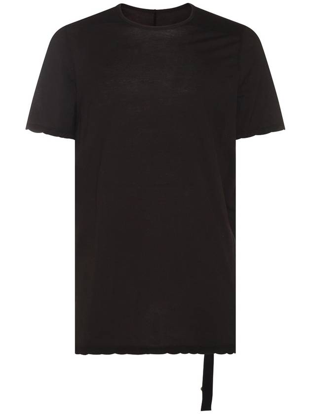 Rick Owens Black Cotton T-Shirt