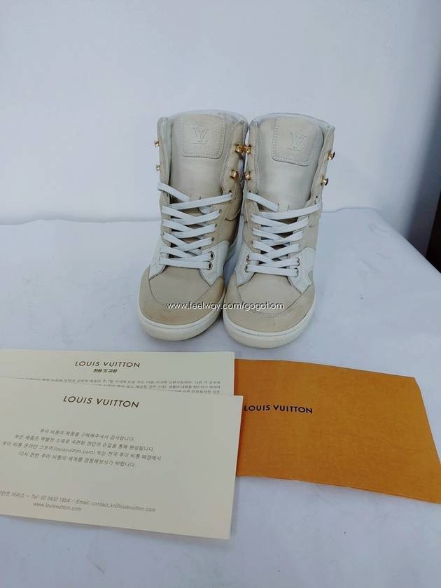 루이비통 여성 스니커즈