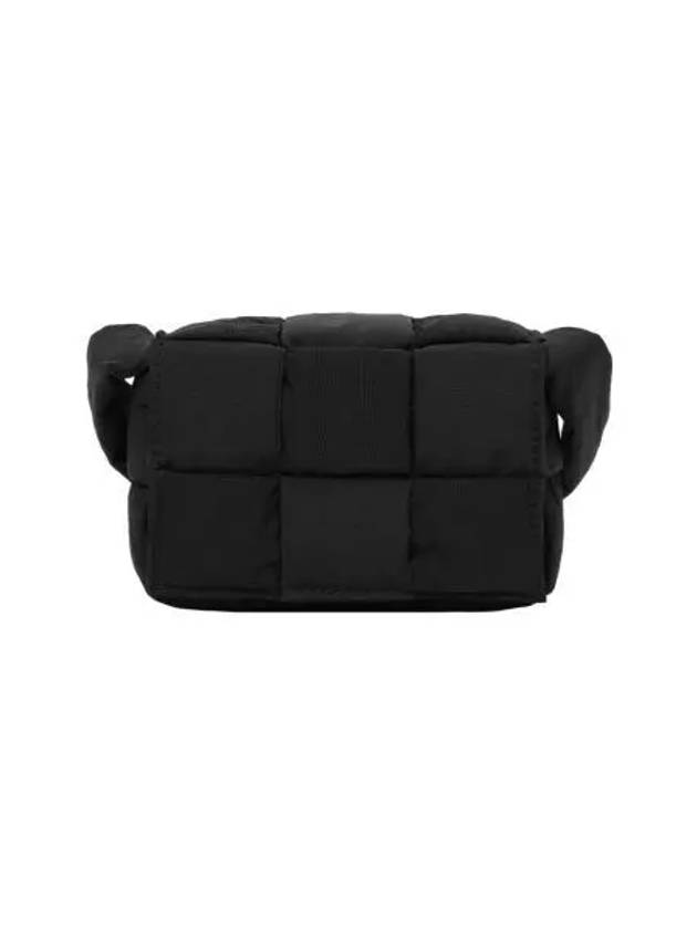 보테가 베네타 미니 패딩 테크 카세트백 블랙 Bottega Veneta Mini Padded Tech Cassette Black