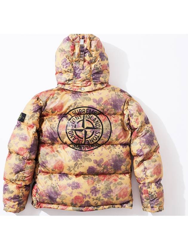 17FW 401S1 슈프림 스톤아일랜드 라미 커버 스템파토 퍼피 자켓 SUPREME STONE ISLAND LAMY COVER STAMPATO PUFFY JACKET