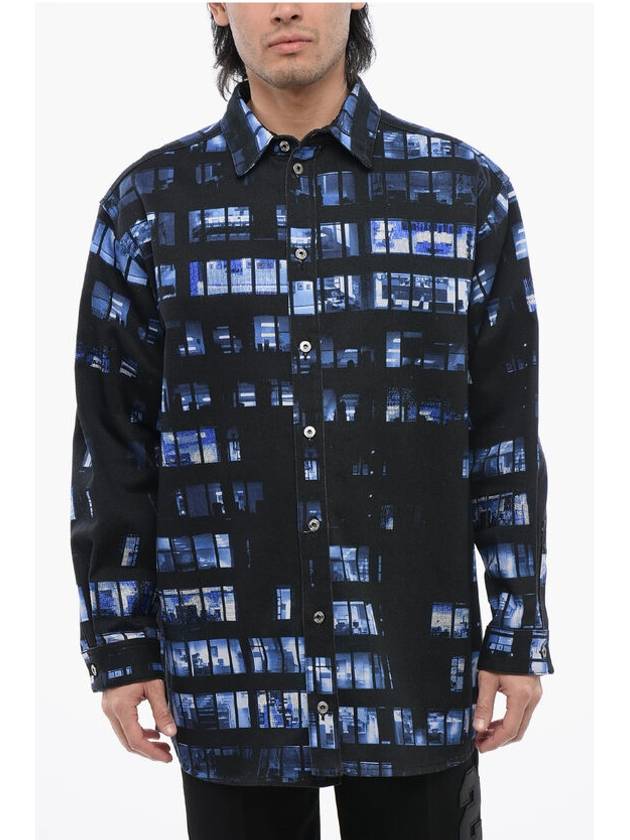 오프화이트 남성 트랙자켓 / 윈드브레이커