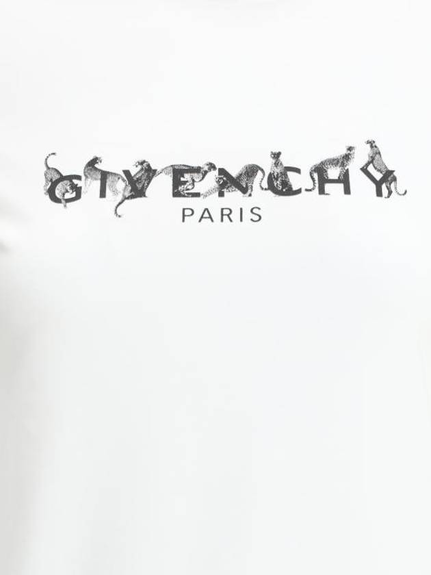 25SS 지방시 반팔 티셔츠 BW70BFP704 116 WHITE