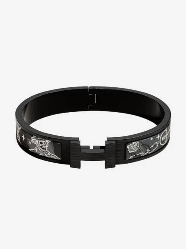 에르메스 클릭아슈 쎄 라 페트 브레이슬릿 쏘 블랙 하드웨어 & 그랑 클래식 Hermes Clic HH C'est La Fete Bracelet So Black & Grand Classique