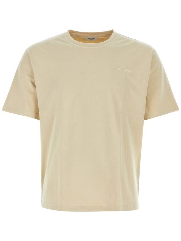 Nanushka - Beige cotton Reece t-shirt