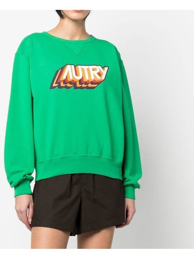 오트리 여성 에어로빅 맨투맨 SWAW 2659