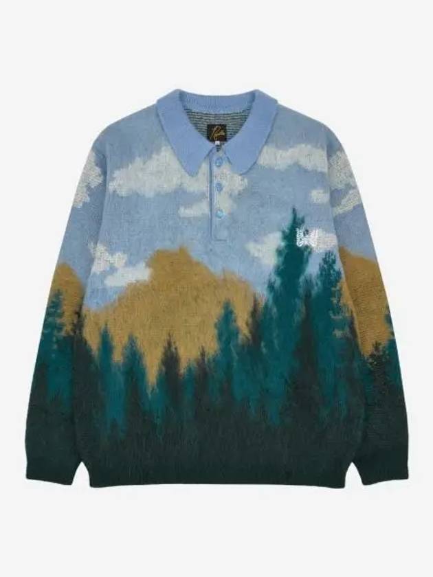 니들스 x 키스 모헤어 스프루스 폴로 스타디움 Needles x Kith Mohair Spruce Polo Stadium