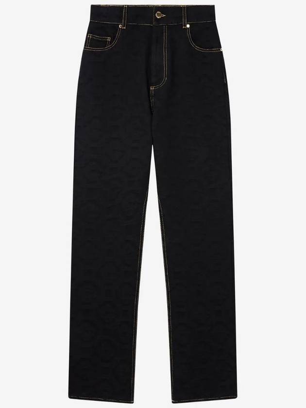 NB25 카사블랑카 남성 청바지 Casablanca Jacquard Denim Jeans